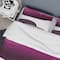 Designart 'Paint of Magenta Stone' Geometric Bedding Set - Duvet Cover & Shams
